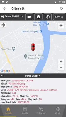 Định vị HT android App screenshot 2